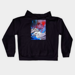 The Titanium Eagle Screams Eternal Kids Hoodie